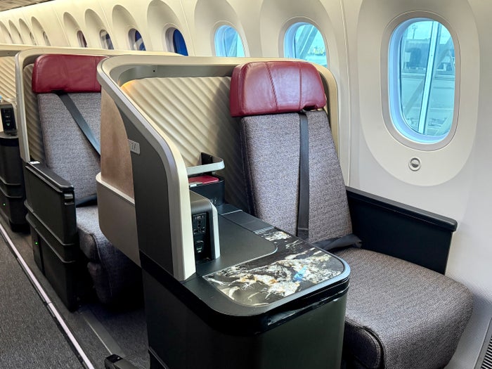 LATAM business class seat