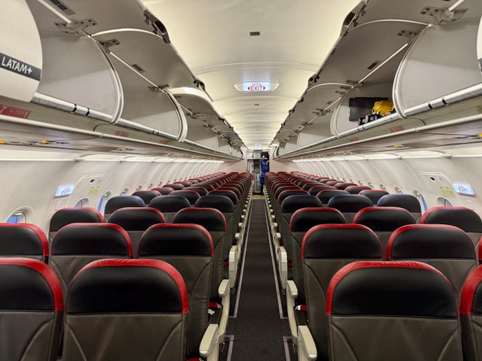 LATAM modern cabin interior LATAM modern cabin interior