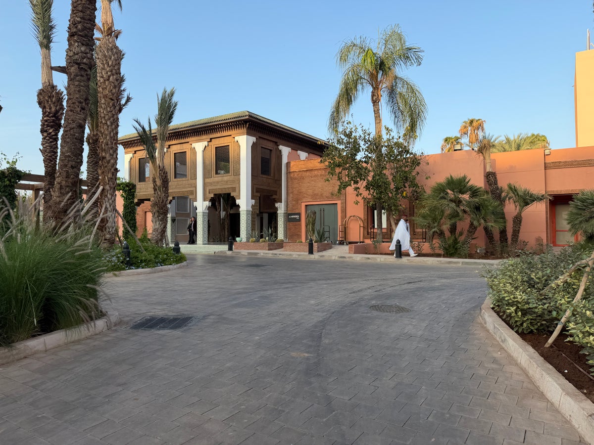 Le Meridien Marrakech Front Entrance