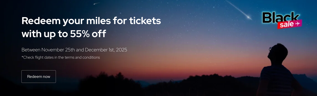 Lifemiles Black Friday award discount