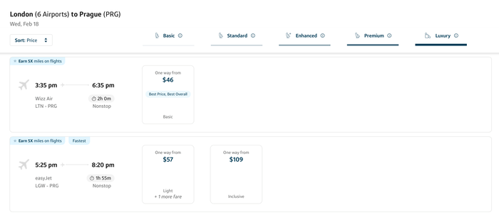 Low Cost Carriers on Capital One Travel Low Cost Carriers on Capital One Travel