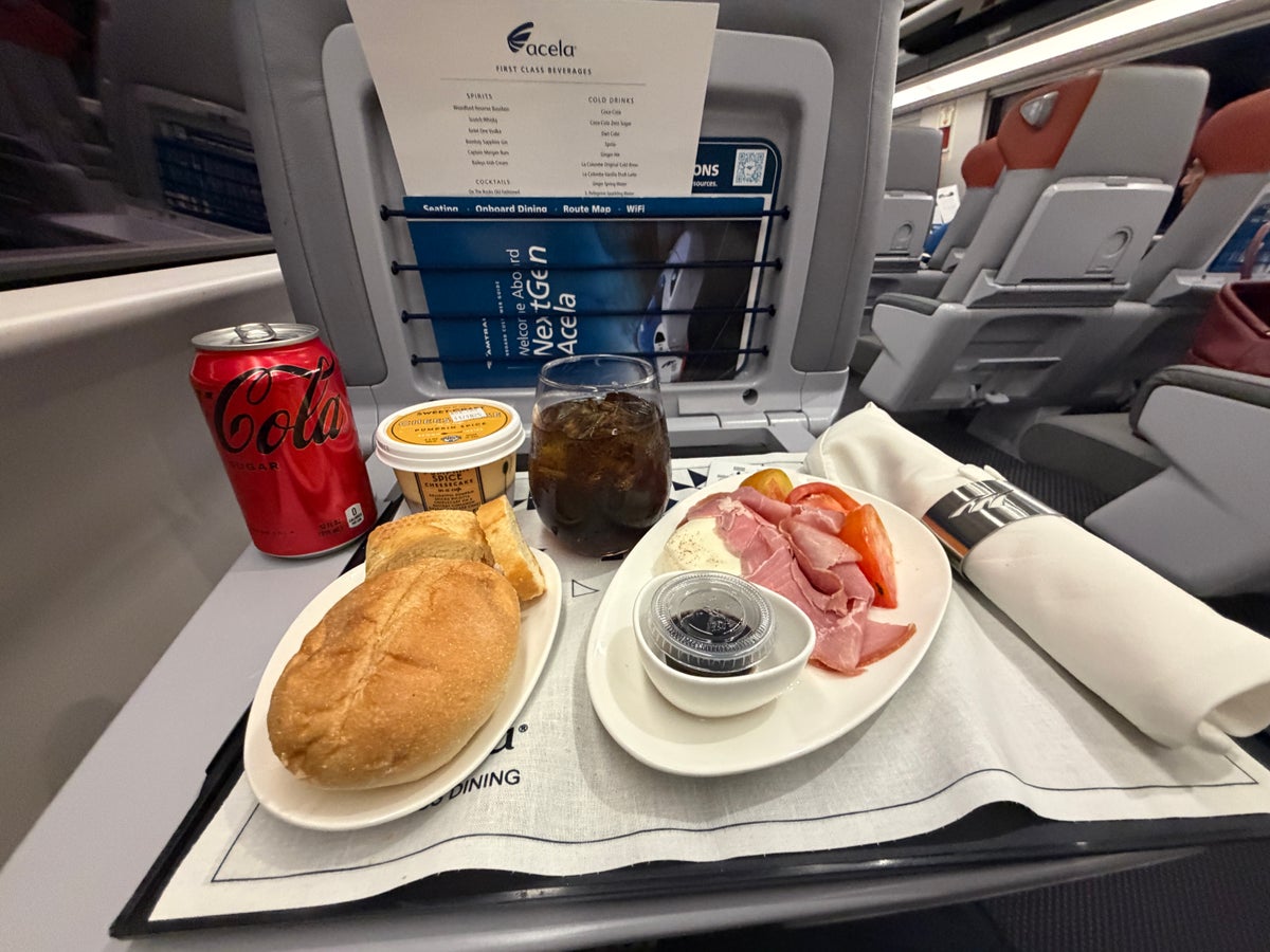 NextGen Acela First Class Meal