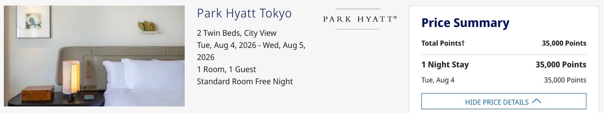 Park Hyatt Tokyo 35k