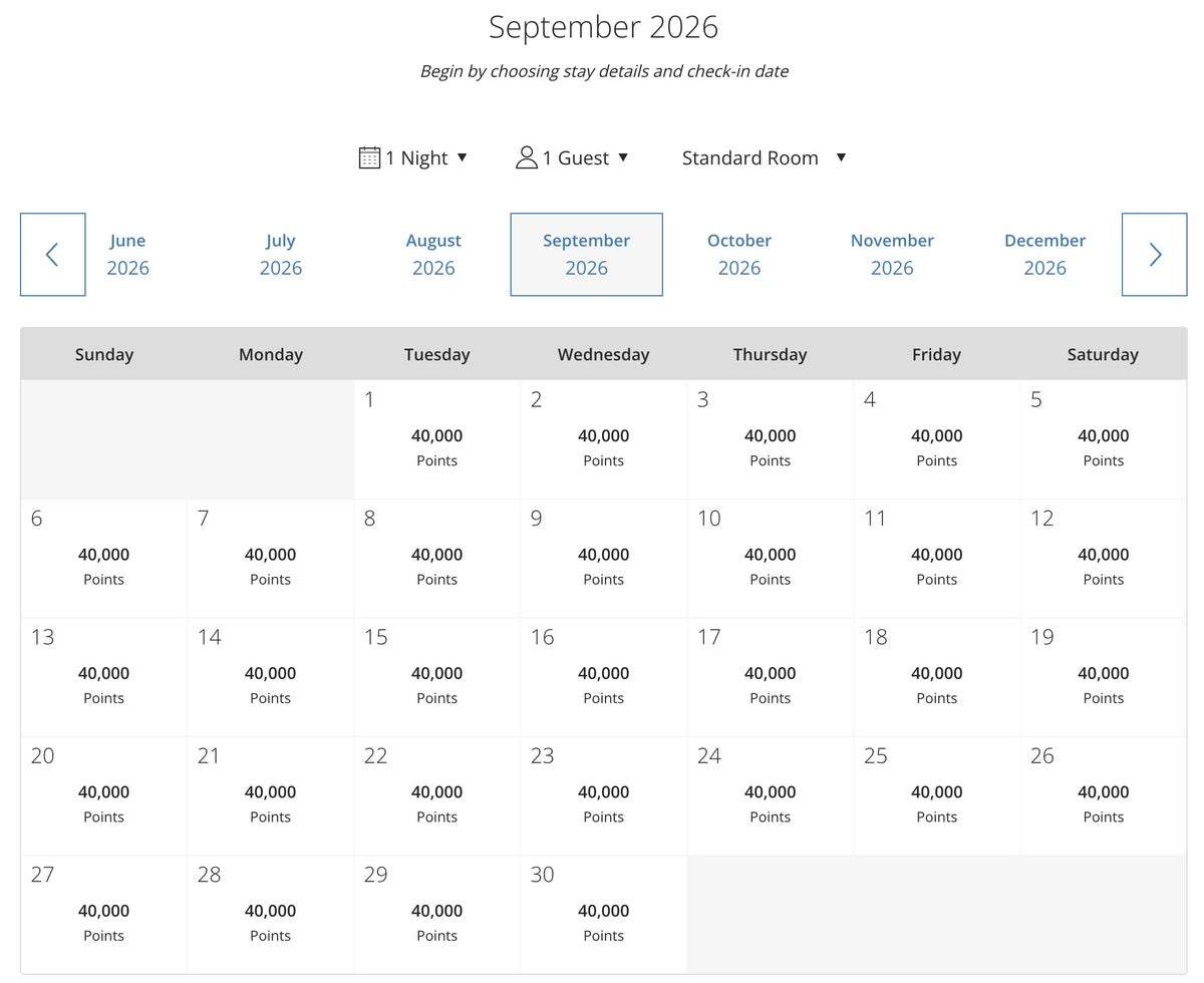Park Hyatt Tokyo award calendar
