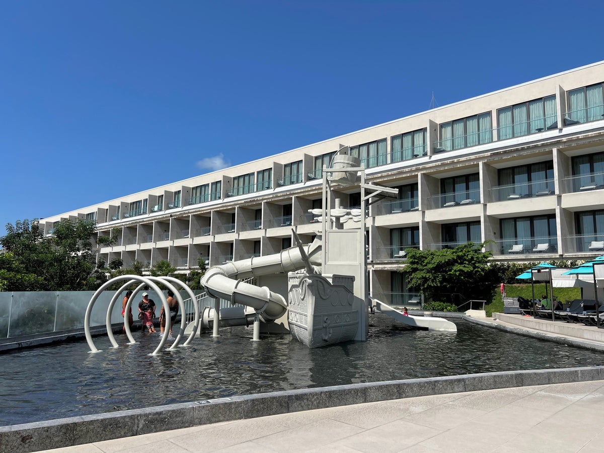 Pirate Ship pool at Dreams Bahia Mita