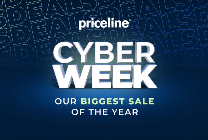 Priceline Cyber Week Banner