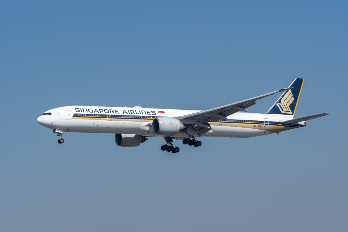 Singapore Airlines Boeing 777
