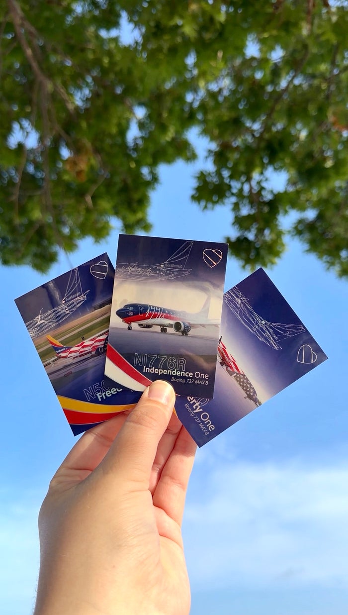 Southwest introduces “America Trio” aircraft trading cards featuring Independence One, Liberty One, and Freedom One Southwest introduces “America Trio” aircraft trading cards featuring Independence One, Liberty One, and Freedom One