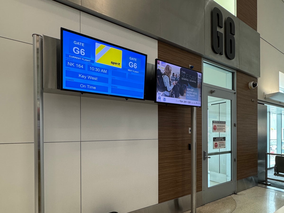 Spirit FLL Boarding Gate for Key West Spirit FLL Boarding Gate for Key West