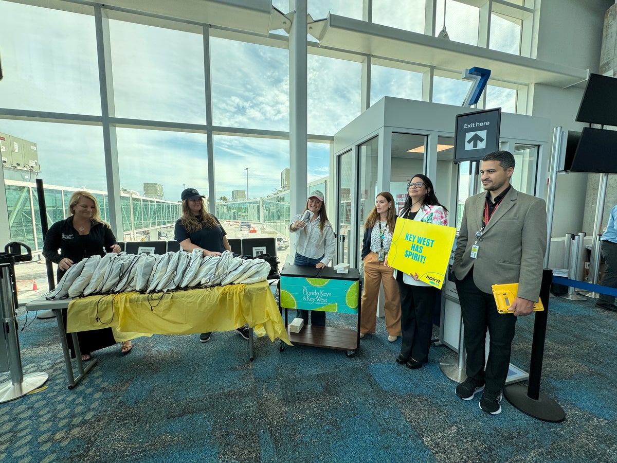 Spirit Key West Inaugural celebration signs Spirit Key West Inaugural celebration signs