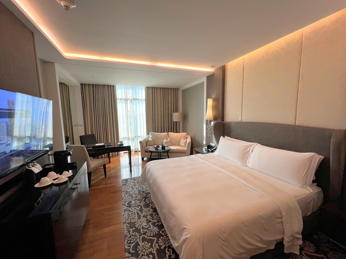 St Regis Bangkok guest room St Regis Bangkok guest room