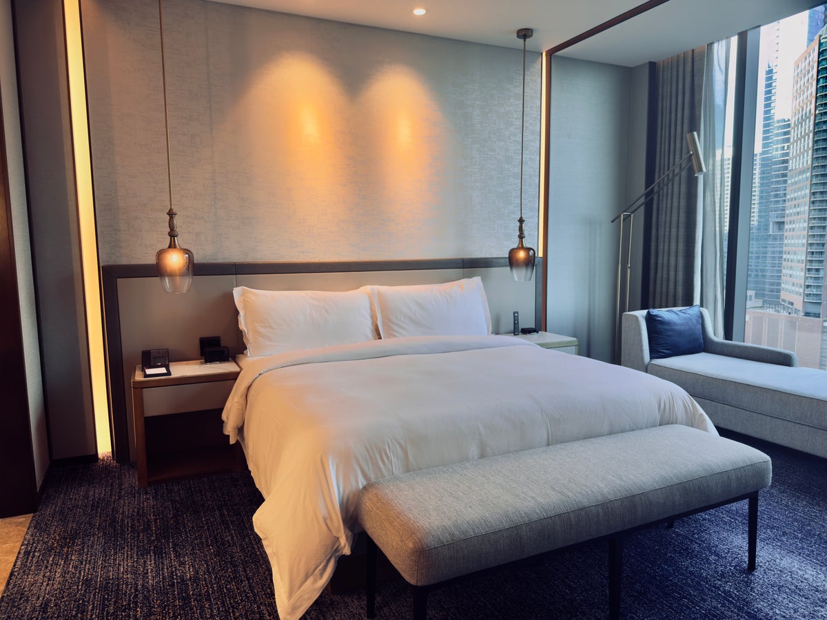 St. Regis Chicago suite bedroom