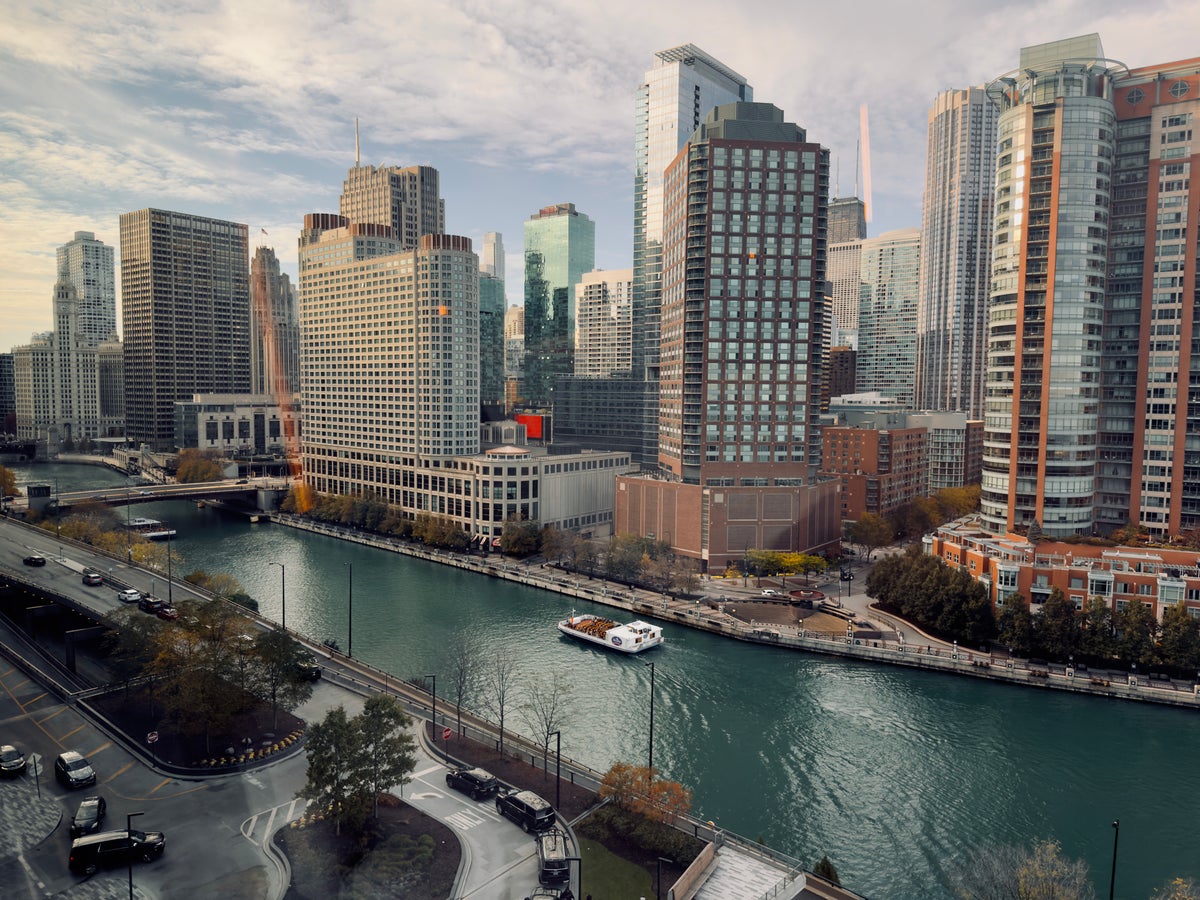 St. Regis Chicago views from room