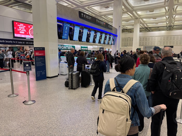 TSA IAH Terminal A 110325 North approaching entrance