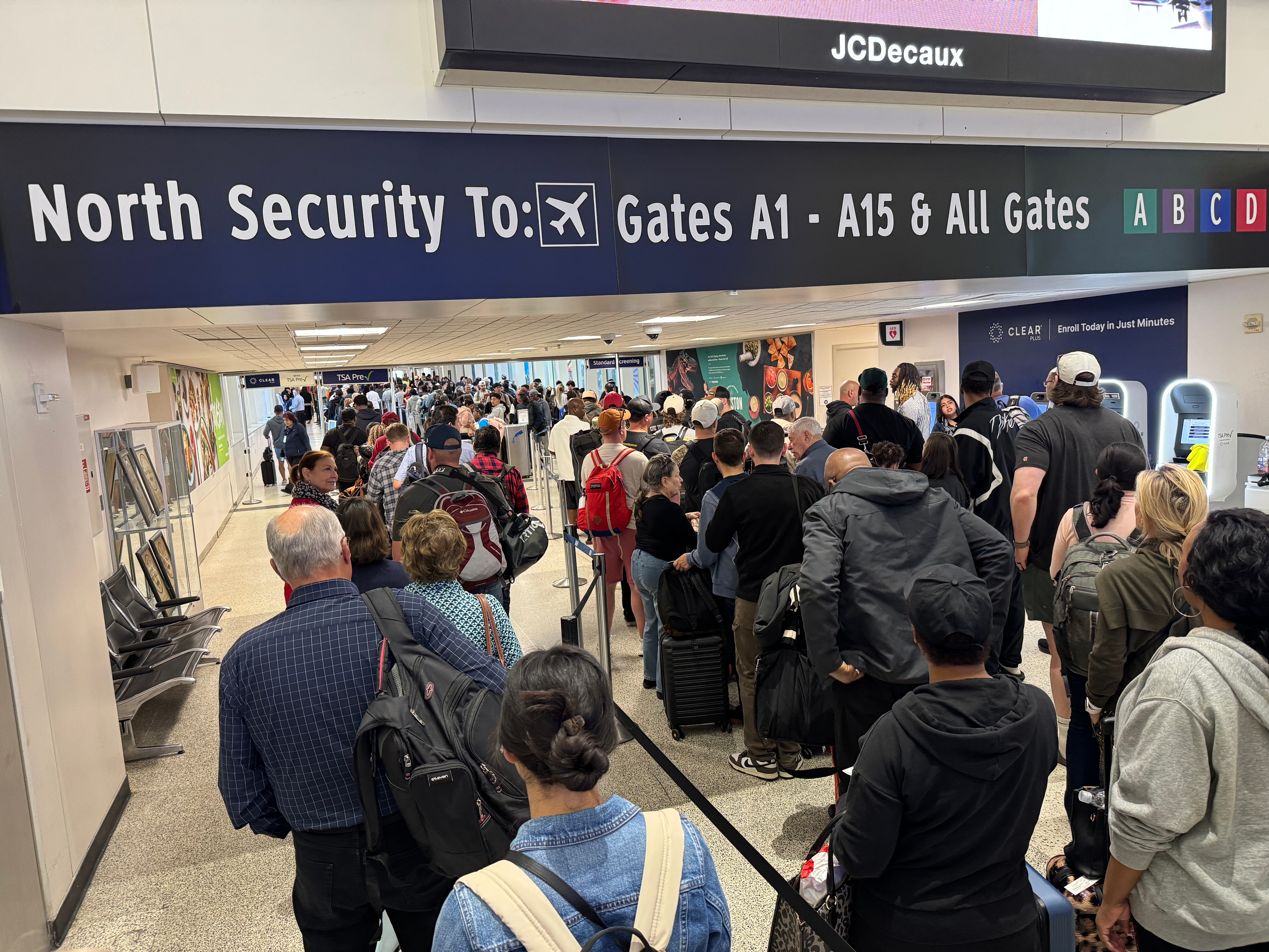 TSA Funding Lapse Caused Significant Disparities in Airport Throughput