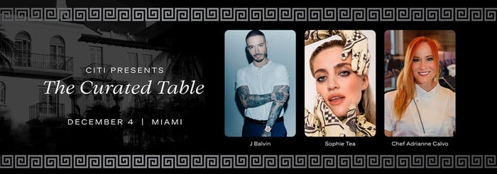 The Curated Table Miami Citi