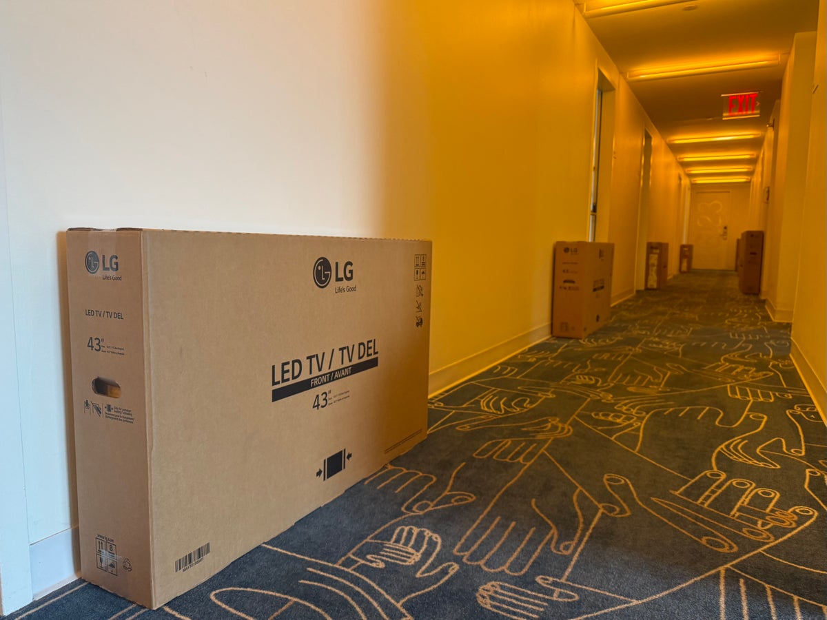 The Standard Highline New York TV boxes