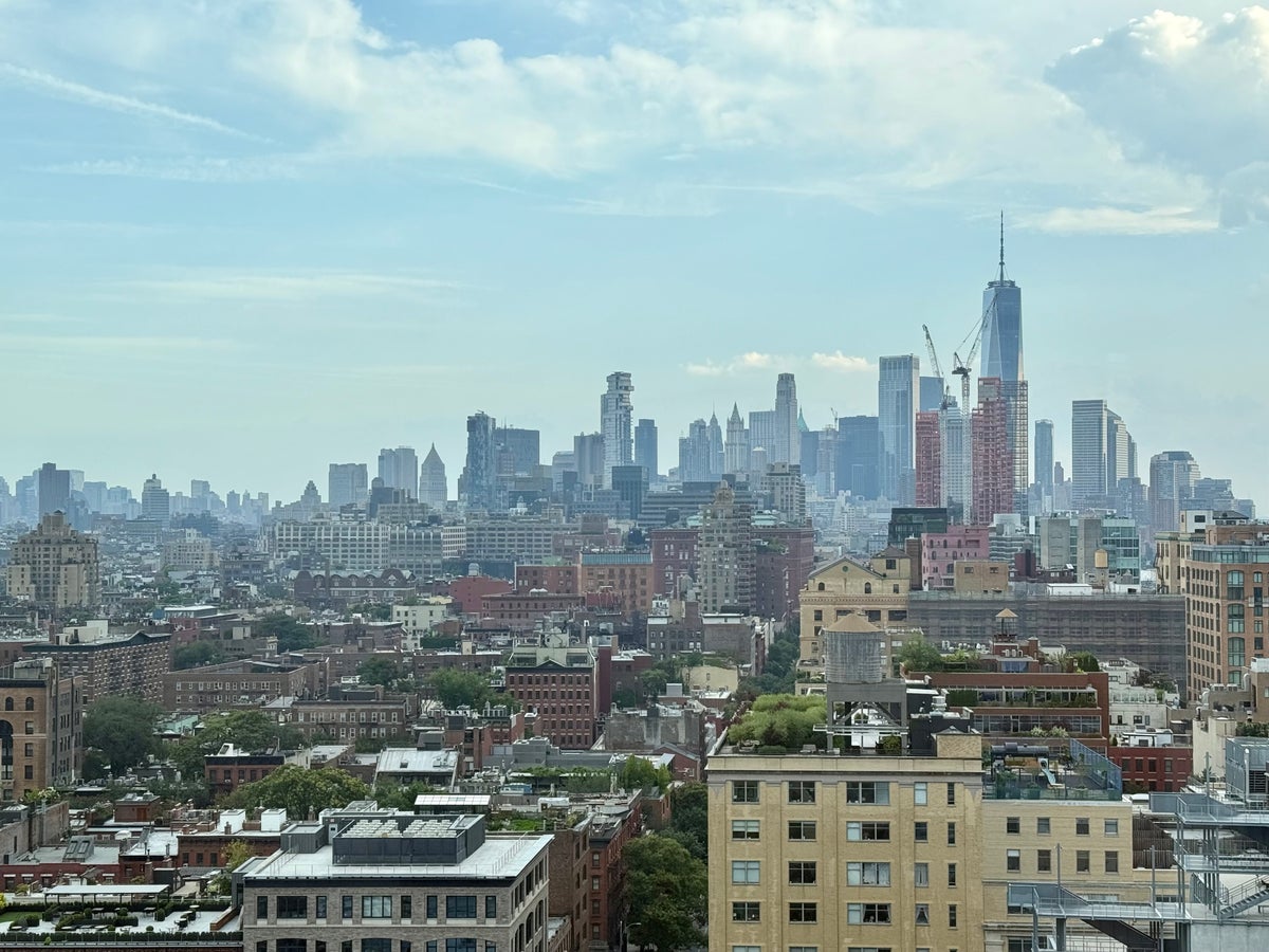 The Standard Highline New York skyline