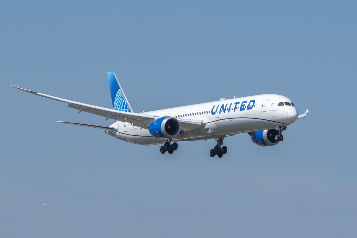 United Airlines Dreamliner ORD