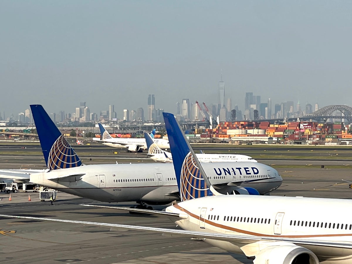 United planes at New York Newark EWR