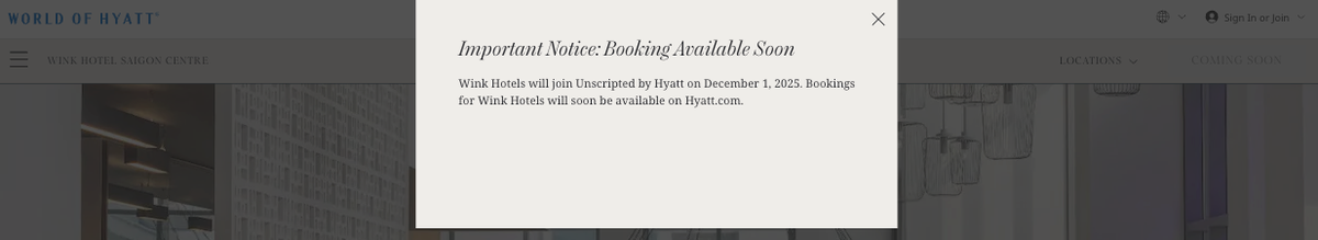 Unscripted by Hyatt message Wink Hotels Unscripted by Hyatt message Wink Hotels