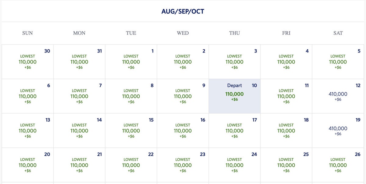 delta award calendar