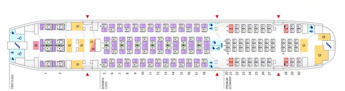 ANA A380 upper deck first business