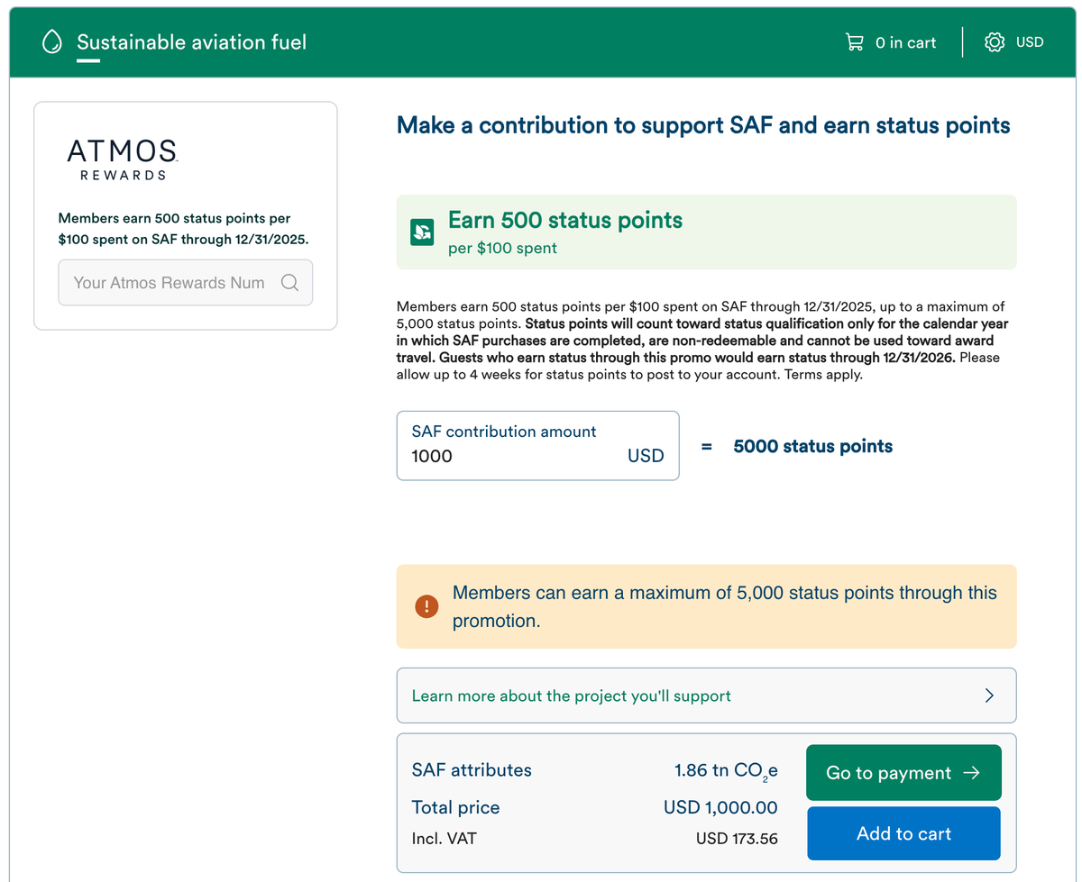 Alaska SAF status points promo December 2025