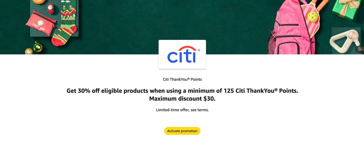 Amazon Citi ThankYou points Amazon Citi ThankYou points