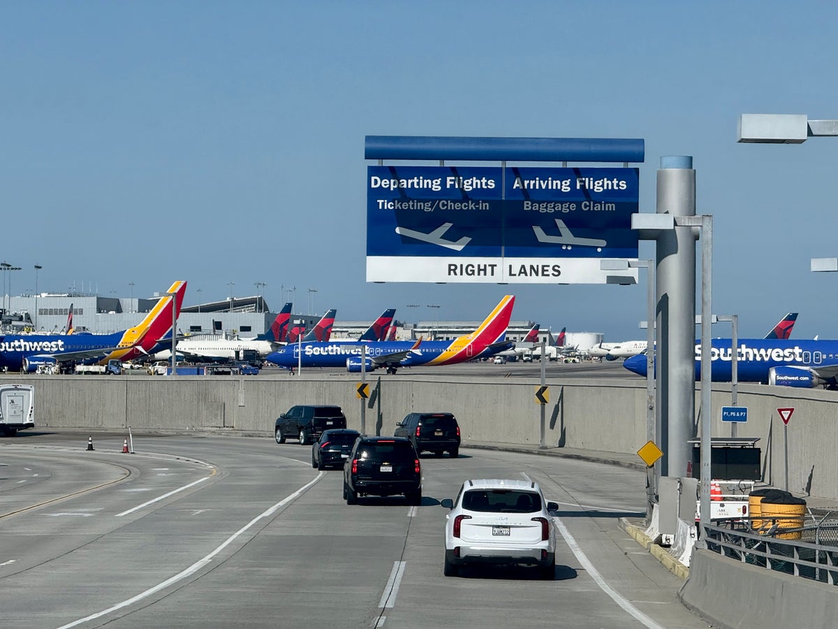 Arrival at Los Angeles LAX