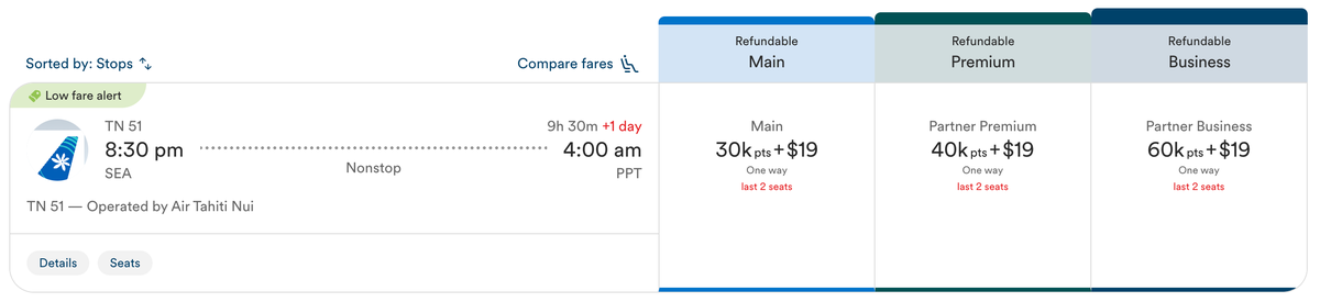 Atmos redemption SEA PPT Air Tahiti Nui Atmos redemption SEA PPT Air Tahiti Nui