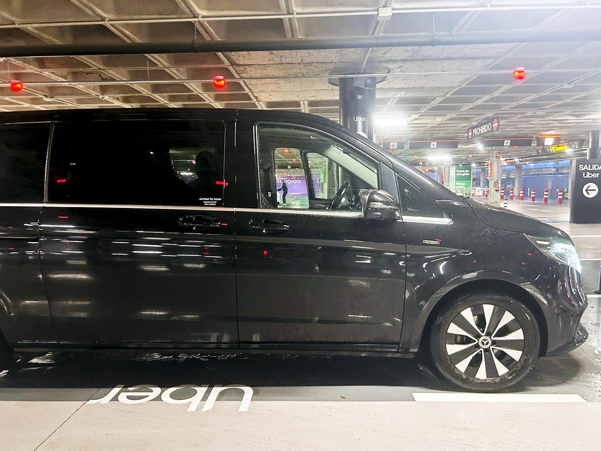 Blacklane UberXL left Madrid