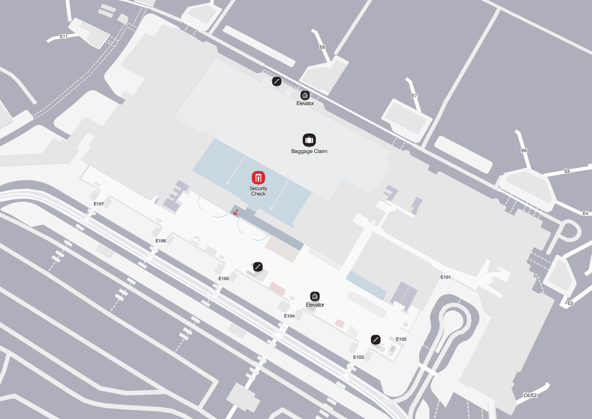 Boston Logan International Airport Terminal E Arrivals