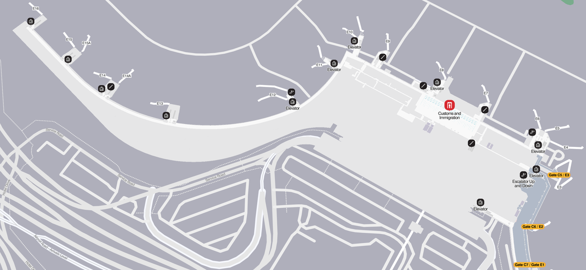 Boston Logan International Airport Terminal E Gates