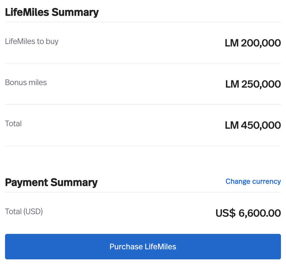 Buy Lifemiles 125 bonus December 2025 Buy Lifemiles 125 bonus December 2025