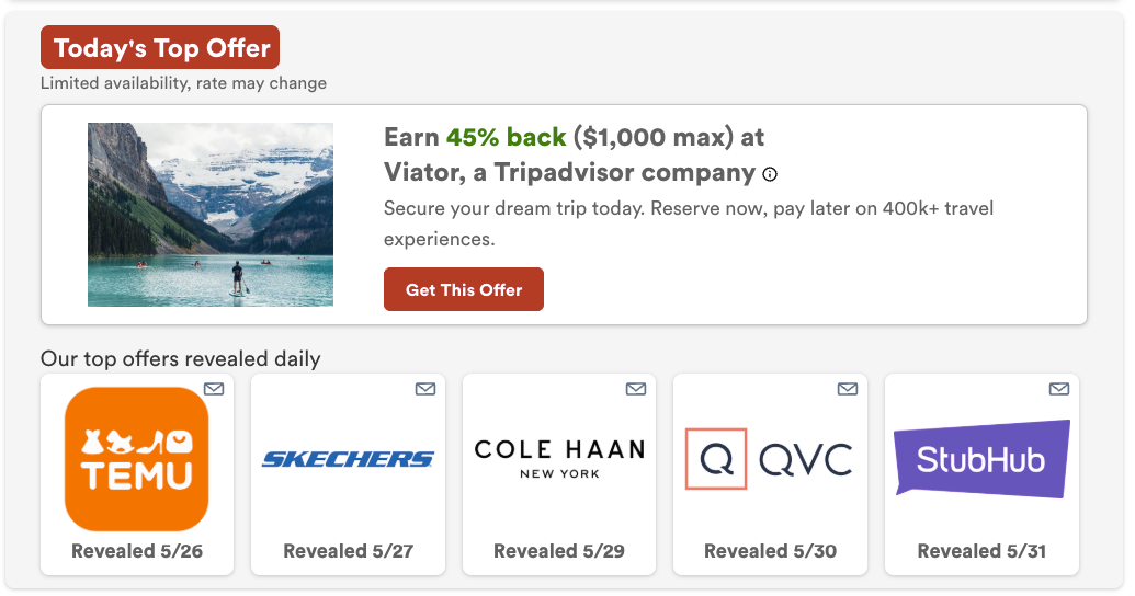 Capital One Shopping top offers May 2026