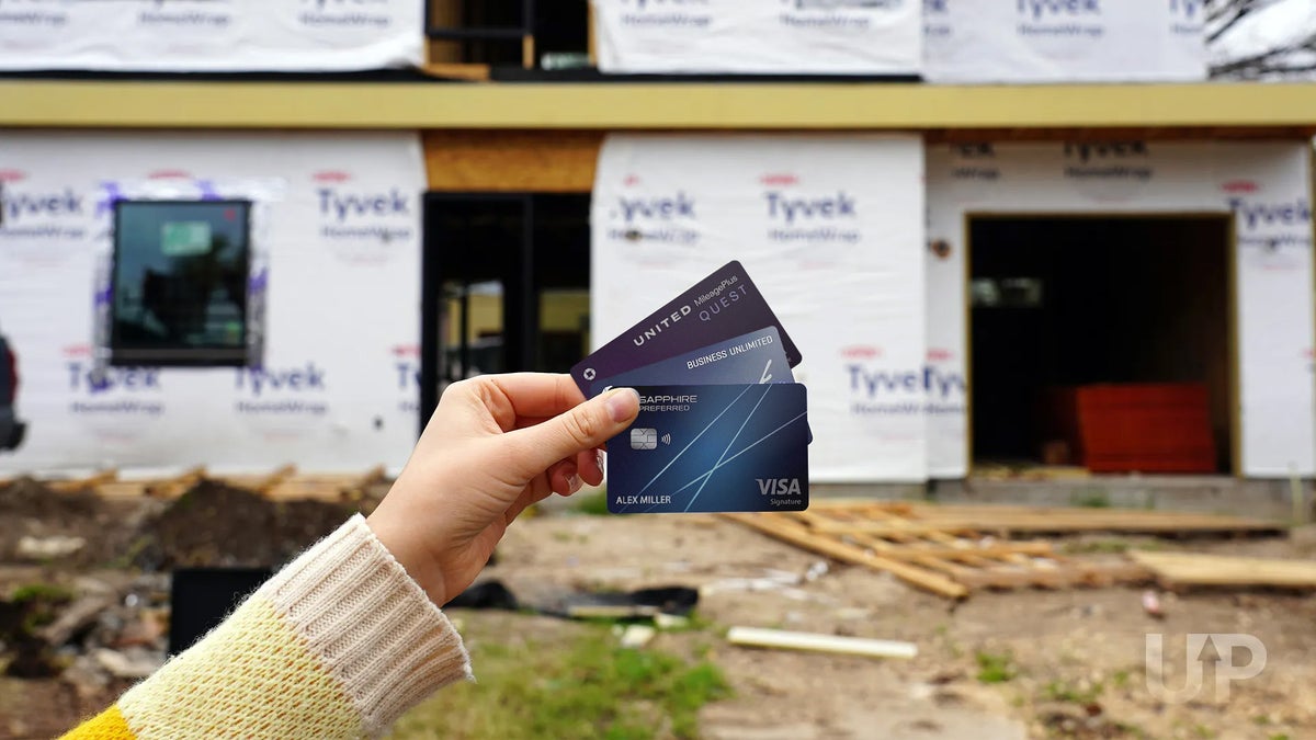 Chase Sapphire Preferred Ink Business Unlimited United Quest card home remodel Upgraded Points LLC