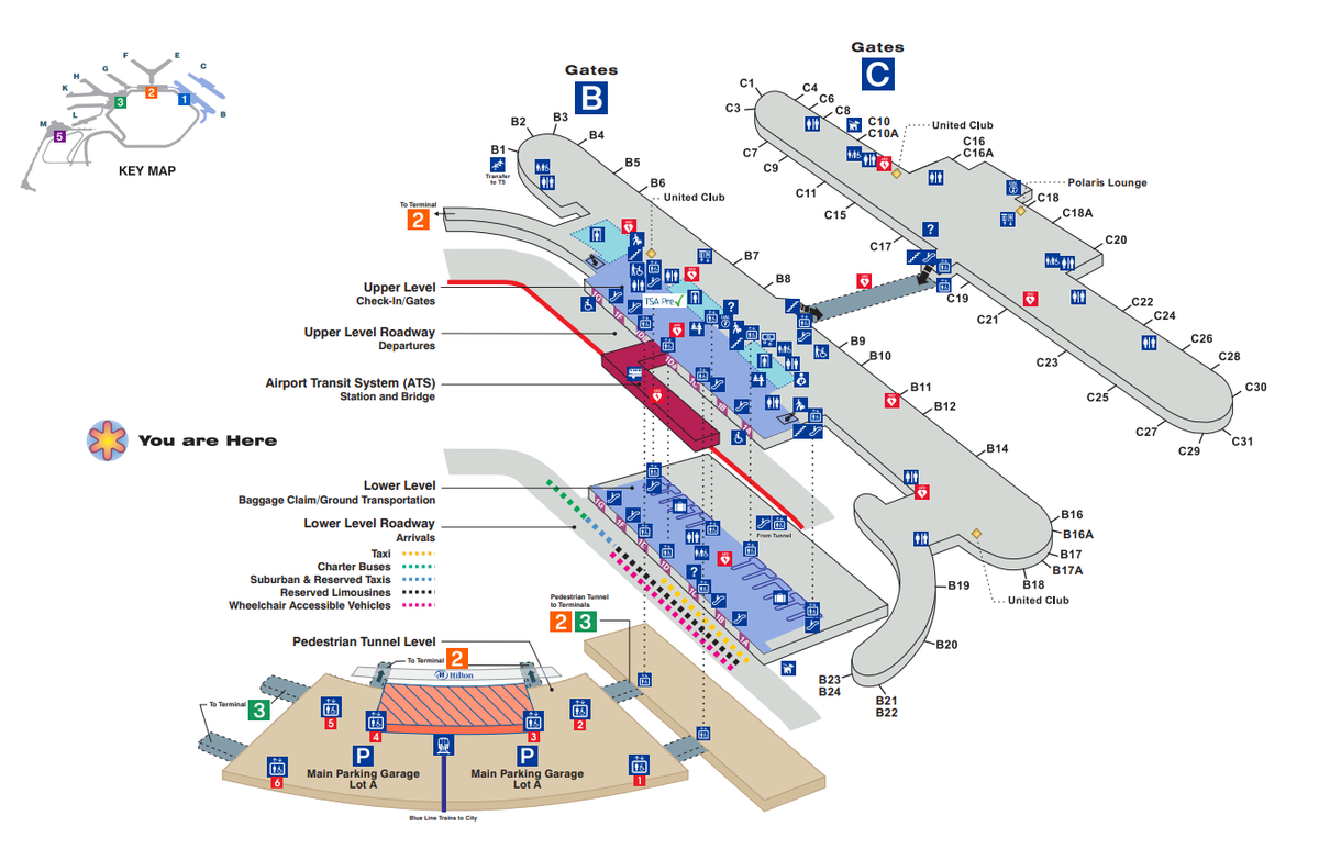 Chicago OHare International Airport Terminal 1