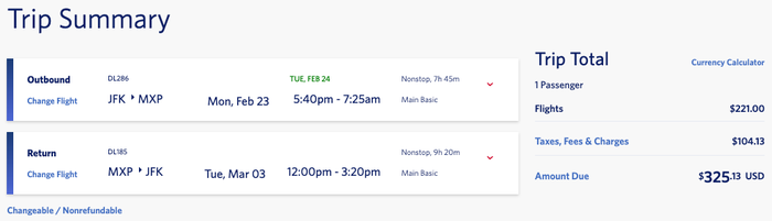 Delta JFK MXP round trip Cyber Monday 326 Delta JFK MXP round trip Cyber Monday 326