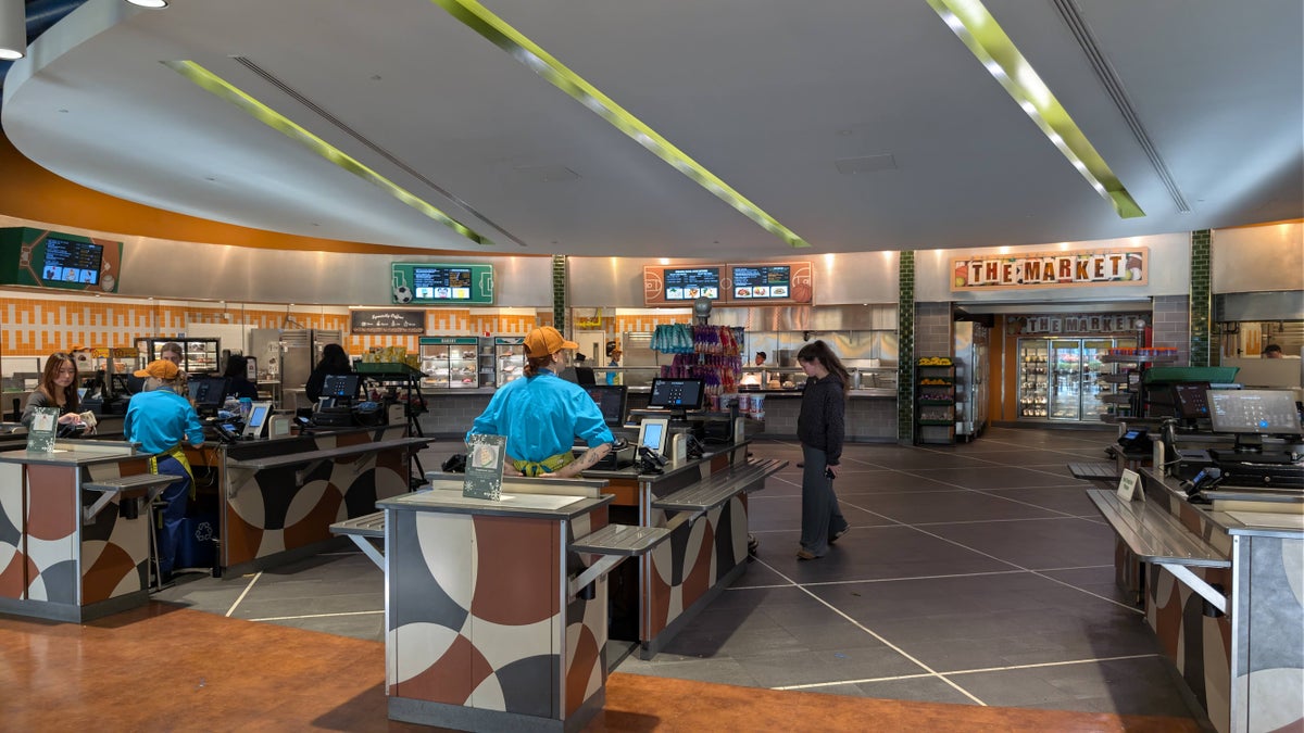 Disney's All Star Sports Resort End Zone food court