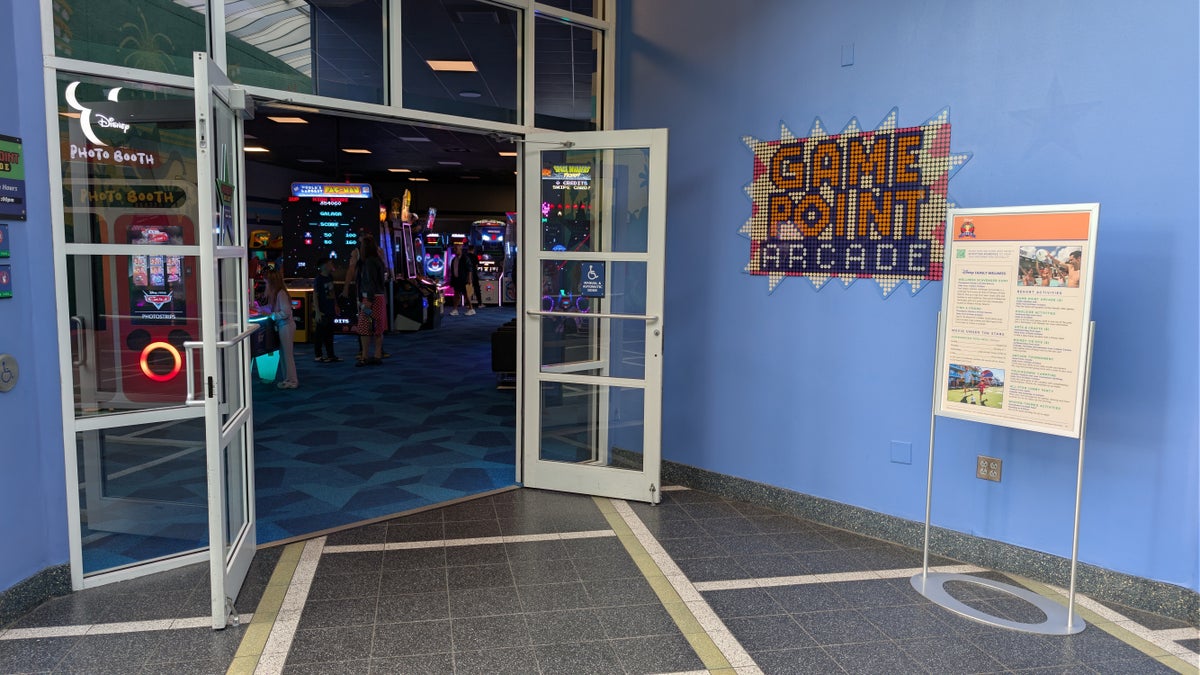 Disney's All Star Sports Resort Game Point arcade