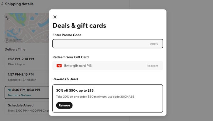 DoorDash 30Chase