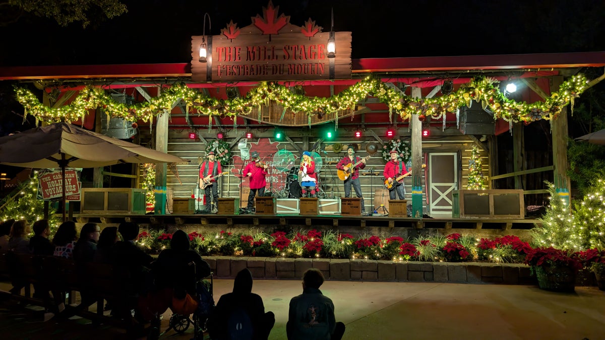 EPCOT International Festival of the Holidays Canadian Holiday Voyageurs EPCOT International Festival of the Holidays Canadian Holiday Voyageurs