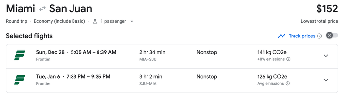 Frontier MIA SJU Frontier MIA SJU