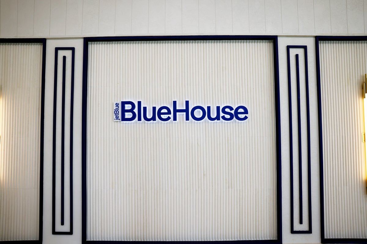 JetBlue JFK BlueHouse entrance sign