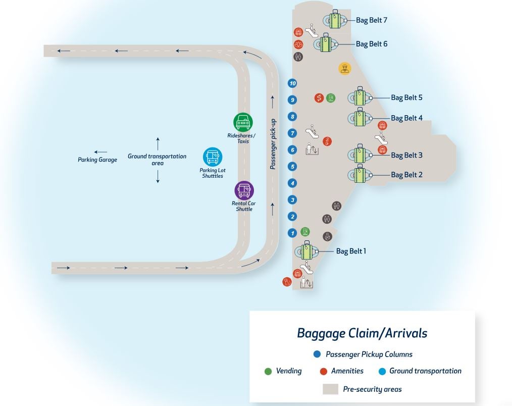 John Glenn Columbus International Airport Baggage Claim
