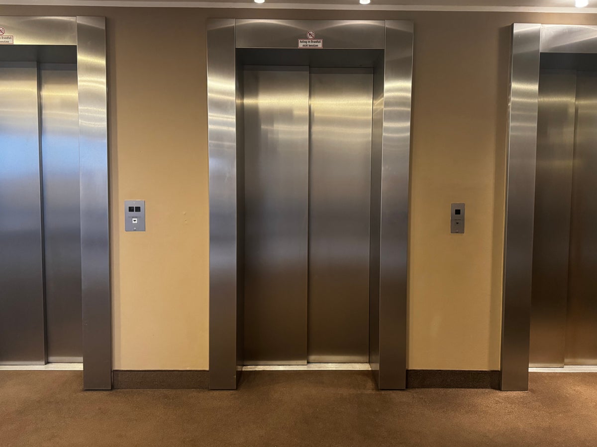 Lindner Hotel Hamburg Am Michel JdV Hyatt elevator bank Lindner Hotel Hamburg Am Michel JdV Hyatt elevator bank