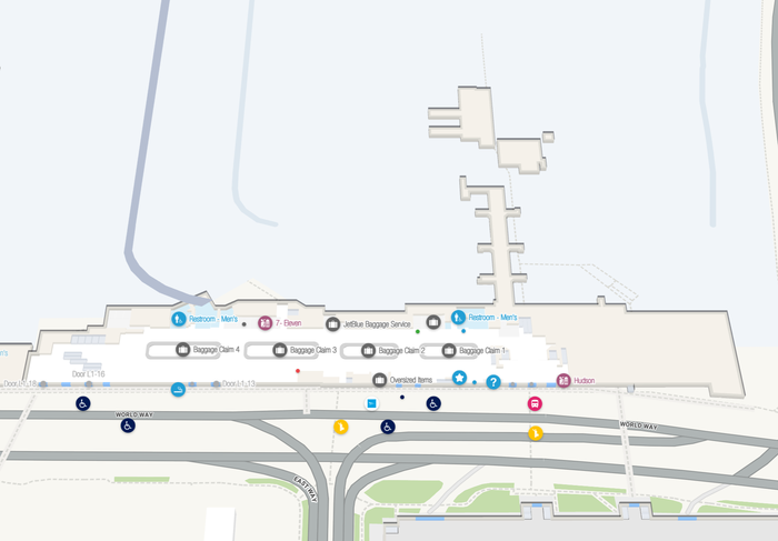 Los Angeles International Airport Terminal 1 Baggage Claim Los Angeles International Airport Terminal 1 Arrivals