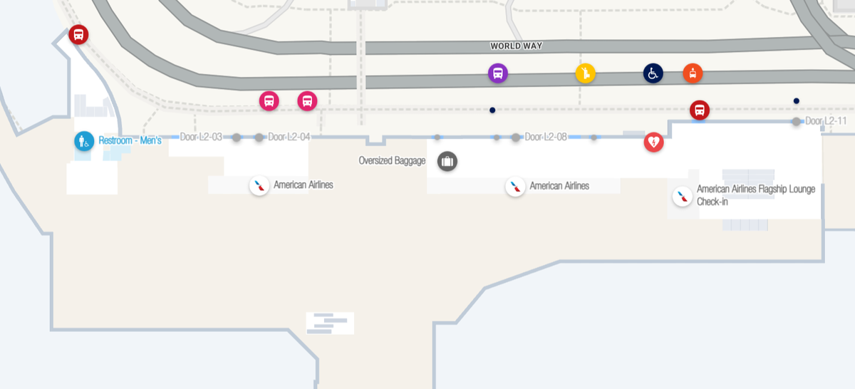 Los Angeles International Airport Terminal 4 Checkin