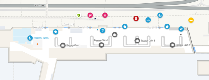Los Angeles International Airport Terminals 7 and 8 Arrivals Los Angeles International Airport Terminals 7 and 8 arrivals